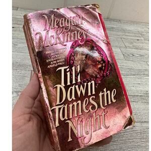 Till Dawn Tames the Night - Meagan Mckinney - Romance Novel PB 1991‎ Vtg